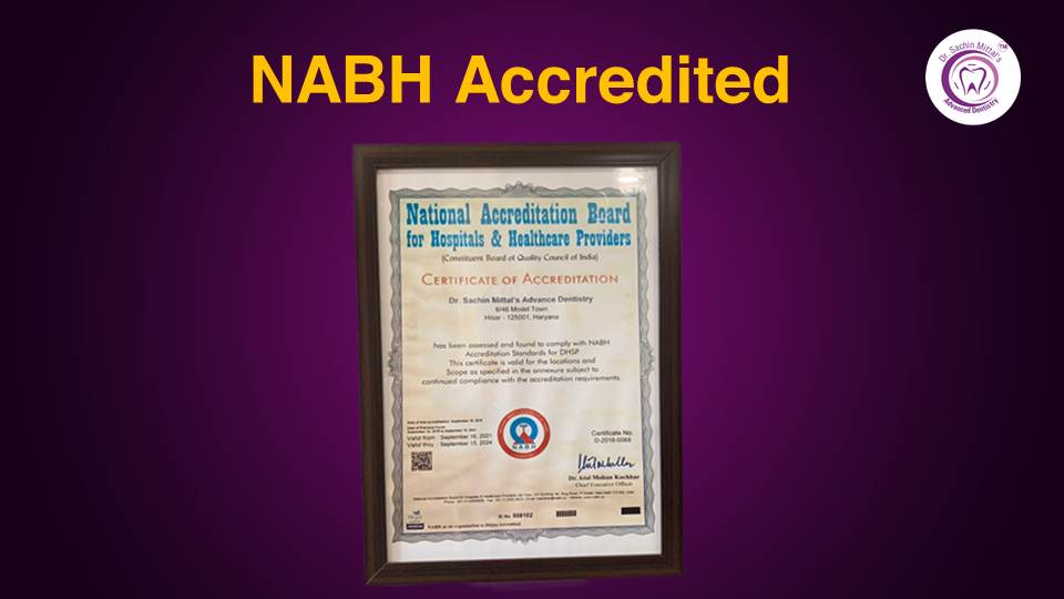 NABH Accredited Dental Clinic